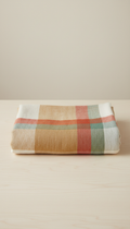 Woven Linen Throw Blanket