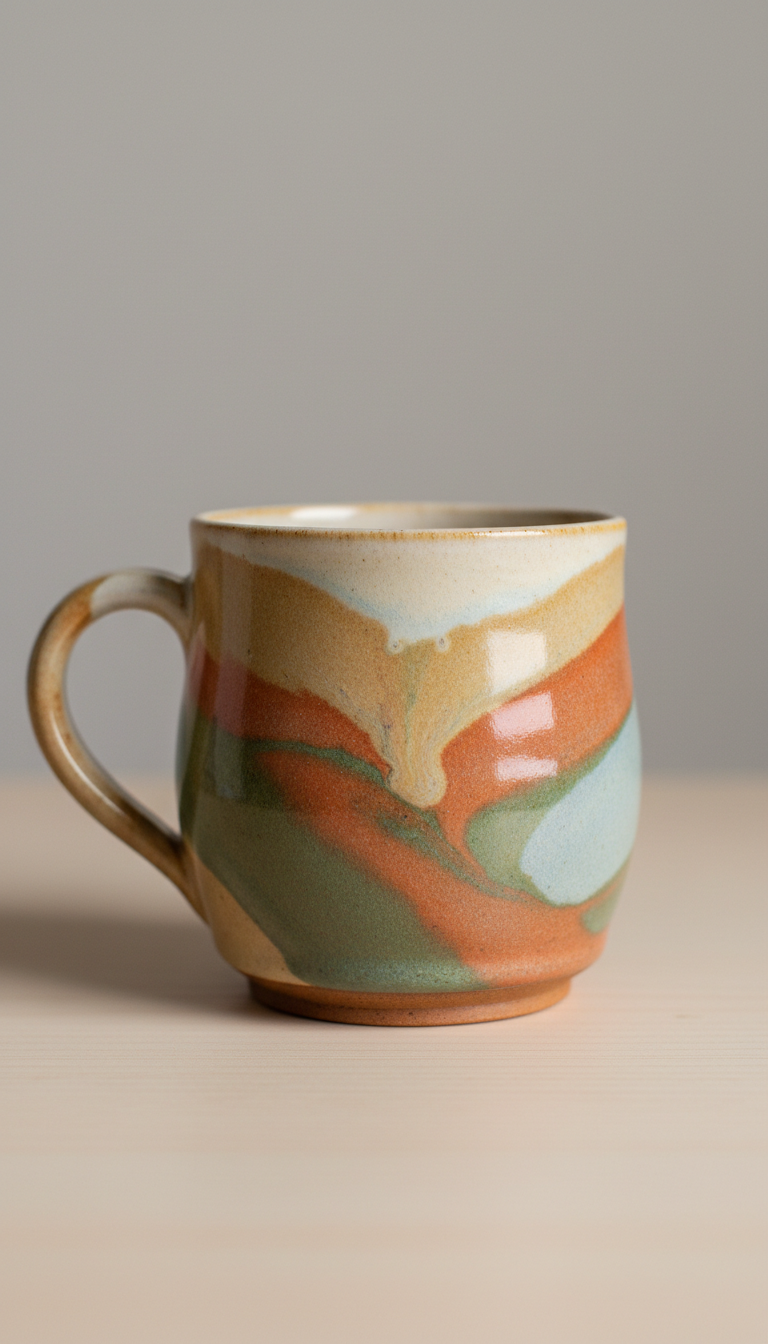 Artisan Glazed Breakfast Mug